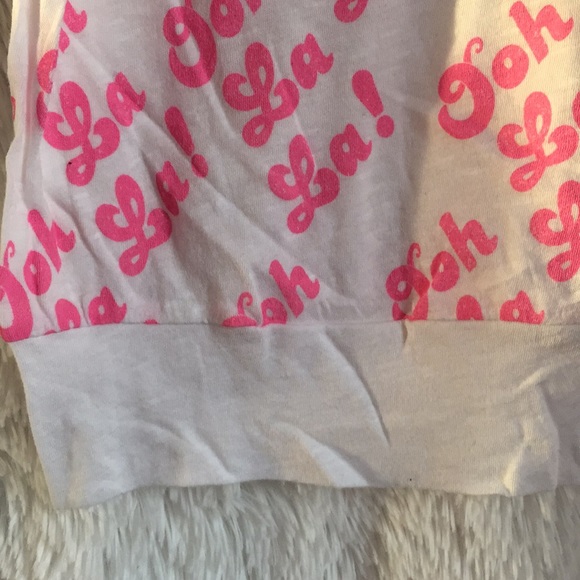 Pink Victoria’s Secret OOH LA LA Tank Top - Picture 4 of 6